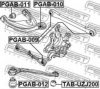 PSA 5175CG Control Arm-/Trailing Arm Bush
